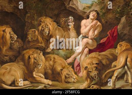 Peter Paul Rubens Daniel nel Den dei Lions - c. 1614/1616 Foto Stock