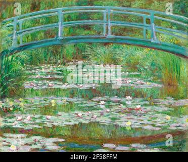 Claude Monet - la passerella giapponese - 1899