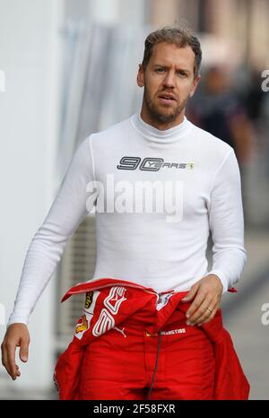 File photo datato 12-07-2019 di Sebastian Vettel. Data di emissione: Giovedì 25 marzo 2021. Foto Stock