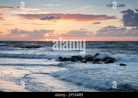 Geografia / viaggio, Germania, Meclemburgo-Pomerania occidentale, Mar Baltico spa resort Kuehlungsborn, Baltico S, diritti aggiuntivi-clearance-Info-non-disponibile Foto Stock