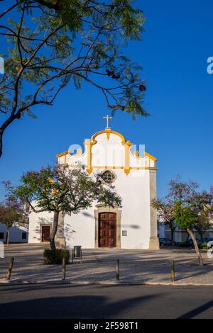 Cappella di San Sebastiano, Tavira, Algarve, PORTOGALLO Foto Stock