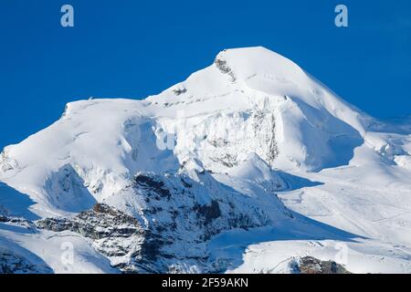 Geografia / viaggio, Svizzera, Allalinhorn- 4027m, Vallese, diritti-aggiuntivi-liquidazione-Info-non-disponibile Foto Stock