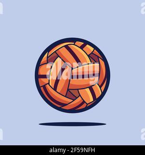 illustrazione della sfera di takraw. icona premium Illustrazione Vettoriale
