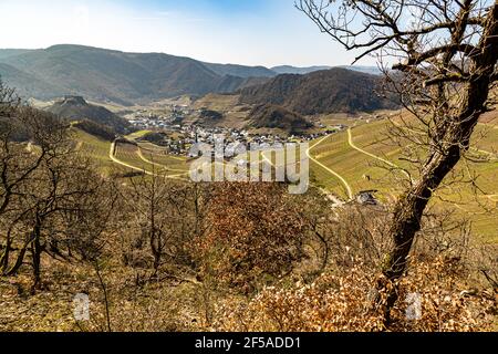 Castello di Saffenburg sull'Ahr a Rech, Germania Foto Stock