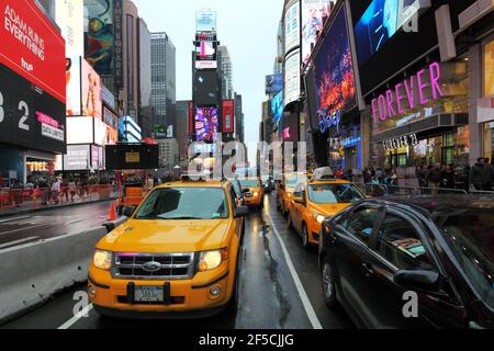 Geografia / viaggio, Stati Uniti, New York, New York City, Times Square, Midtown Manhattan, New York City, New , Additional-Rights-Clearance-Info-not-available Foto Stock