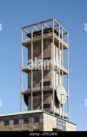 Orologio del municipio di Aarhus, Danimarca Foto Stock