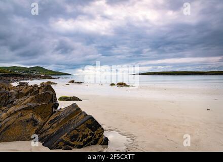 Narin Beach, Contea di Donegal, Irlanda Foto Stock