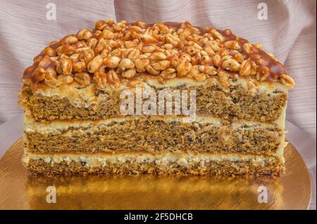 Tipo di torta sul supporto Foto Stock