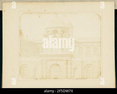 Queen's College, Oxford, ingresso. William Henry Fox Talbot (inglese, 1800 - 1877) Foto Stock