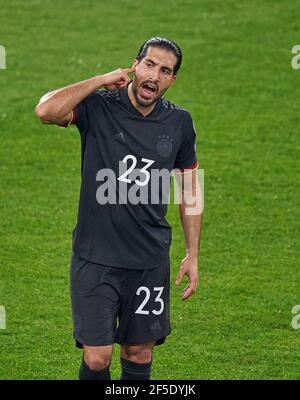 Emre CAN, DFB 23 nella partita GERMANIA - ISLANDA 3-0 Deutschland - ISOLA 3-0 Qualifiche per Campionati del mondo, WM quali, Stagione 2020/2021, 25 marzo 2021 a Duisburg, Germania. © Peter Schatz / Alamy Live News importante: Le normative DFB vietano l'uso di fotografie come sequenze di immagini e/o quasi-video. Foto Stock