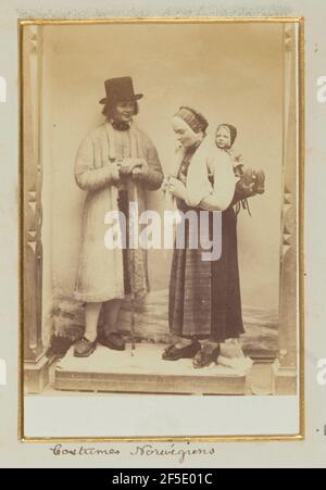 Costumi Norwégiens (No 4). Léon & Lévy (francese, attivo 1864 - 1913 o 1920) Foto Stock