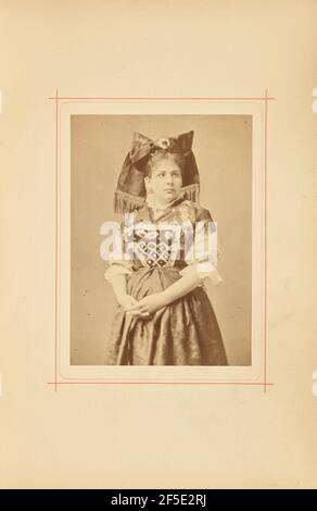 Alsazia. Friedrich Bruckmann (tedesco, 1814 - 1898) Foto Stock