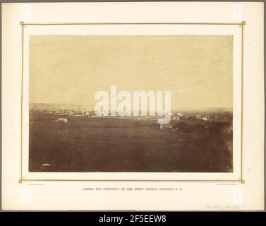 Fort Riley, Kansas. Alexander Gardner (americano, nato Scozia, 1821 - 1882) Foto Stock