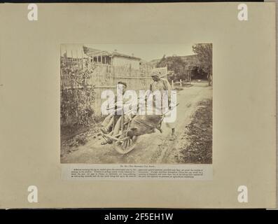 N. 29 - la Shanghai Cab di nuovo.. William Saunders (inglese, 1832 - 1892) Foto Stock