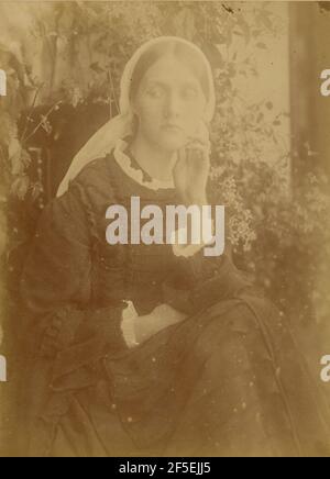 Signora Herbert Duckworth. Julia Margaret Cameron (inglese, nato India, 1815 - 1879) Foto Stock