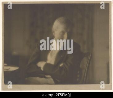John D. Rockefeller. Arnold Genthe (americano, nato Germania, 1869 - 1942) Foto Stock