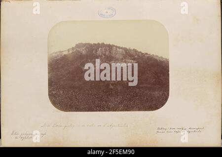 Estudo geologico do cabo de Santo Agostinho. Marc Ferrez (Brasiliano, 1843 - 1923) Foto Stock