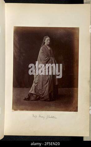 Sig.na Mary Gladstone. Ronald Ruthven Leslie-Melville (scozzese, 1835 - 1906) Foto Stock