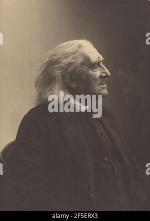 Franz Liszt. Nadar Gaspard Félix Tournachon (francese, 1820 - 1910) Foto Stock