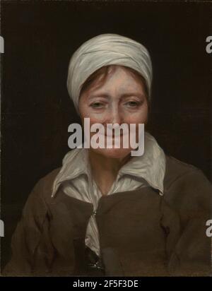 Capo di una donna. Michael Sweerts (Fiammingo, 1618 - 1664) Foto Stock