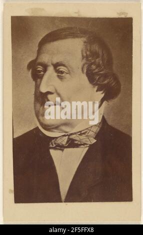 Gioachino Antonio Rossini (1792 - 1868). Sconosciuto Foto Stock