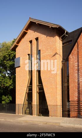 Birreria regionale Warmia a Olsztyn. Polonia Foto Stock