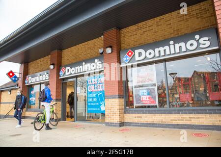 Domino's Pizza Foto Stock