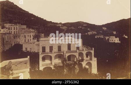 Hotel pagano. Giorgio Sommer (italiano, nato in Germania, 1834 - 1914) Foto Stock