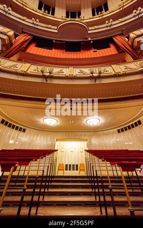 Visita al Teatro dell'Opera di Vienna Foto Stock