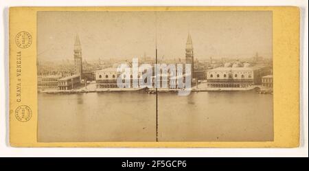 Panorama, Venezia. Carlo Naya (italiano, 1816 - 1882) Foto Stock