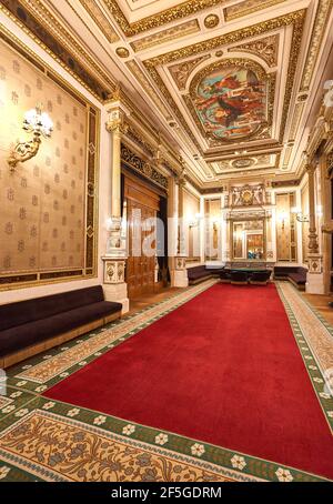 Visita al Teatro dell'Opera di Vienna Foto Stock