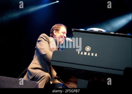 Jools Holland, Montrose Music Festival. Foto Stock