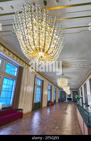 Visita al Teatro dell'Opera di Vienna Foto Stock