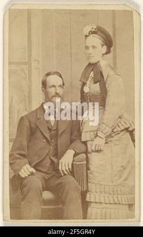 Sig. & Sig.ra Jacob James Harvey.. Lee Gallery Foto Stock