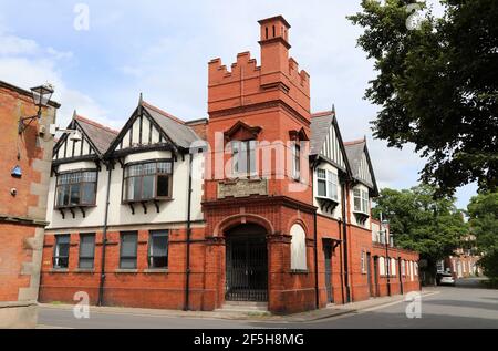 YE Olde Wyche Teatro edificio a Nantwich in Cheshire Foto Stock