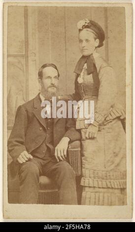 Sig. & Sig.ra Jacob James Harvey.. Lee Gallery Foto Stock