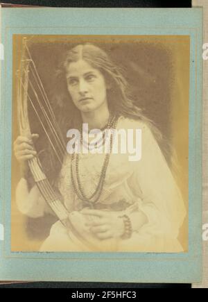 "O Hark". Julia Margaret Cameron (inglese, nato India, 1815 - 1879) Foto Stock