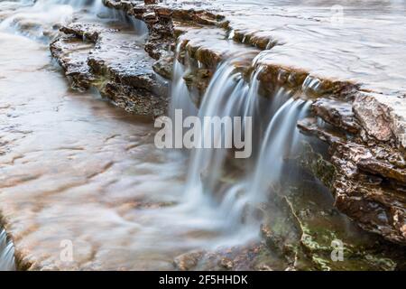 Cascate di Healey Havelock Ontario Canada Foto Stock
