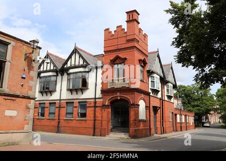 YE Olde Wyche Teatro edificio a Nantwich in Cheshire Foto Stock