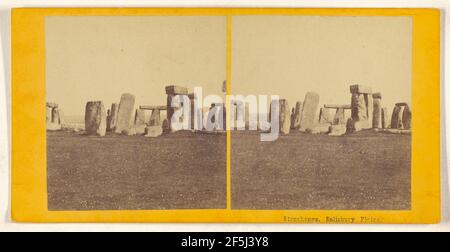 Stonehenge, Salisbury Plains.. Produttore sconosciuto, britannico Foto Stock