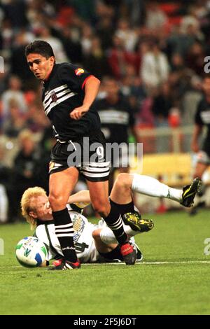 Jaime Moreno di D.C. unita in azione Foto Stock
