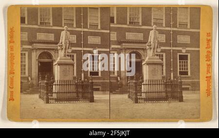 Statua di George Washington, Philadelphia, Pennsylvania. James Cremer (British, 1821 - 1893) Foto Stock