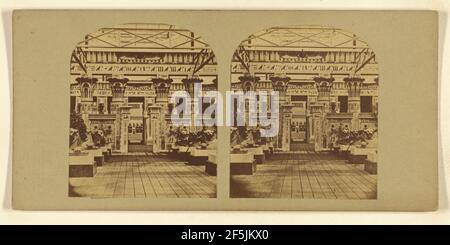 La Corte egiziana. London Stereoscopic Company (attiva dal 1854 al 1890) Foto Stock