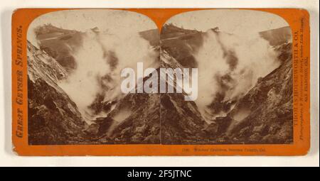 Cauldron delle Streghe, Sonoma County, Cal. Thomas Houseworth & Company Foto Stock