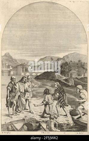 Quirijn Boel - chiamata dei figli di Zebedee SVK-SNG.G 11965-11. Foto Stock