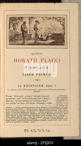 Due uomini che conversano su un patio. Ernest Barrias (francese, 1841 - 1905) Foto Stock