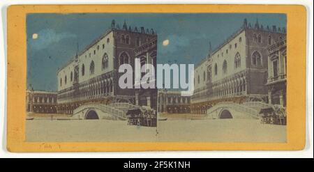 Palazzo Ducale, Venezia. Produttore sconosciuto, italiano Foto Stock