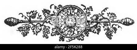 Raccolta di poesie in dialetto veneziano 1845 (pagina 75 raccolto). Foto Stock