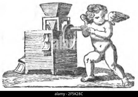 Raccolta di poesie in dialetto veneziano 1845 (pagina 504 raccolto). Foto Stock