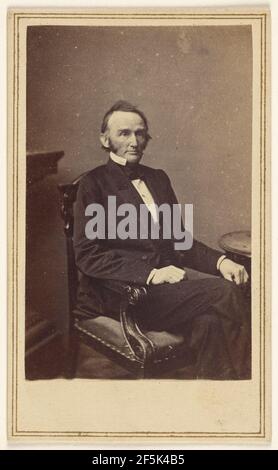 Montgomery Blair postmaster-generale. Studio di Mathew B. Brady (americano, circa 1823 - 1896) Foto Stock